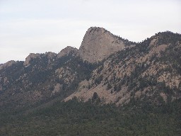 The Tooth of Time as viewed from the Casa De Gailvan